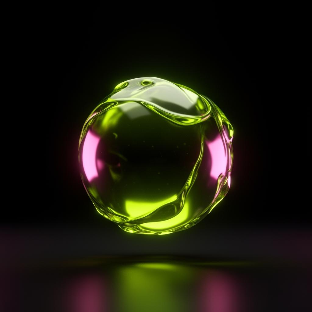 Cloutedd glowing orb